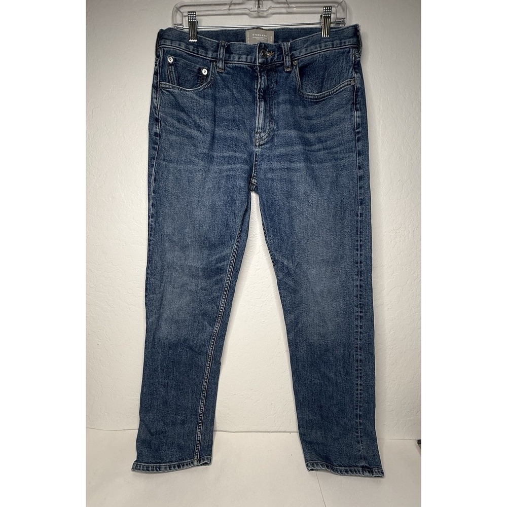 Everlane Selvedge Slim Fit Jean Medium Blue Wash Size 32x32 Preppy‎ City Mod Hip